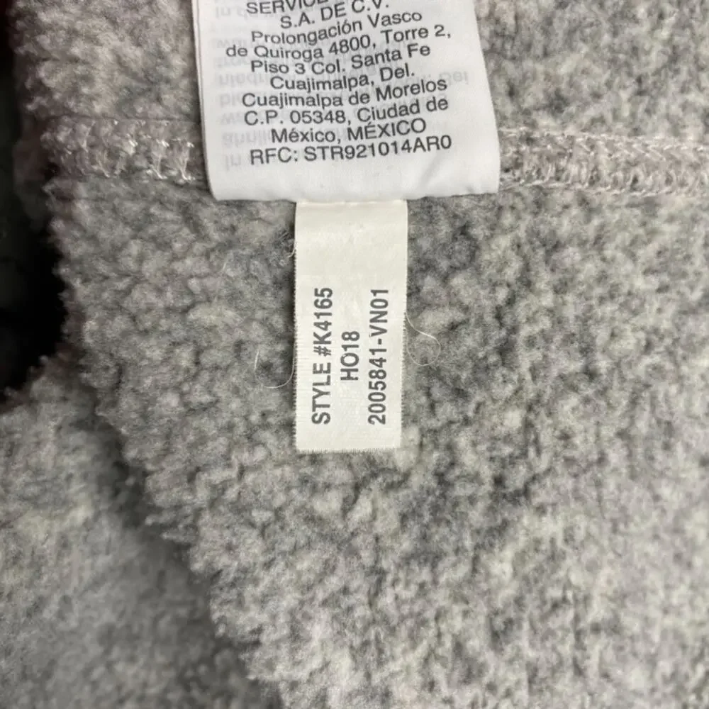 J. Crew Classic Fit Full Zip Fleece Sweater Jacket size Large